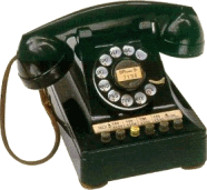 Early Western Electric six-key telephone set